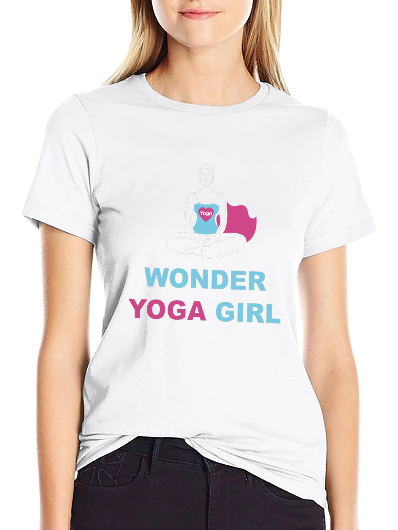 Wonder Yoga Girl T-Shirt