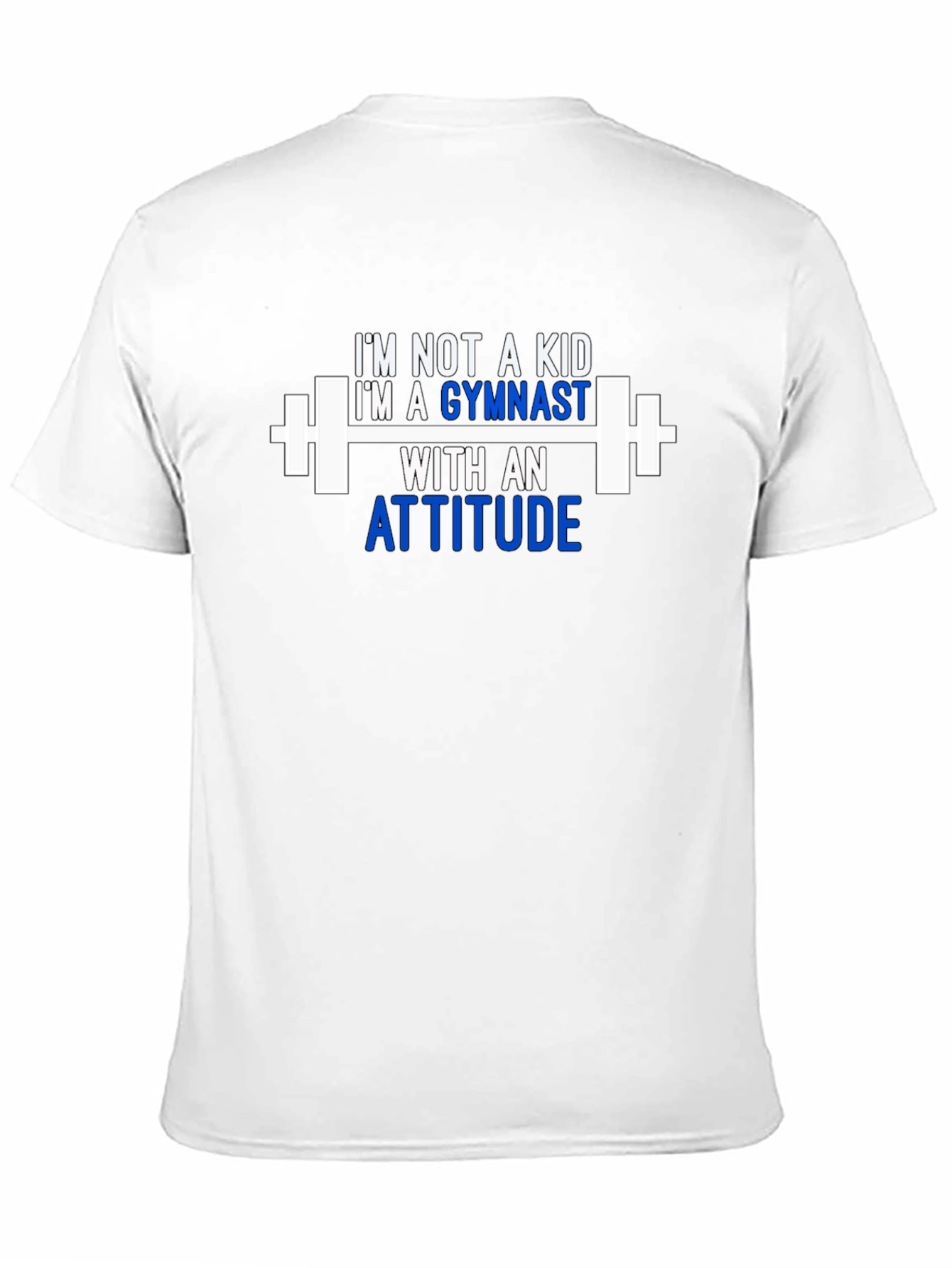Gymnast Attitude T-Shirt - Black Cotton Tee