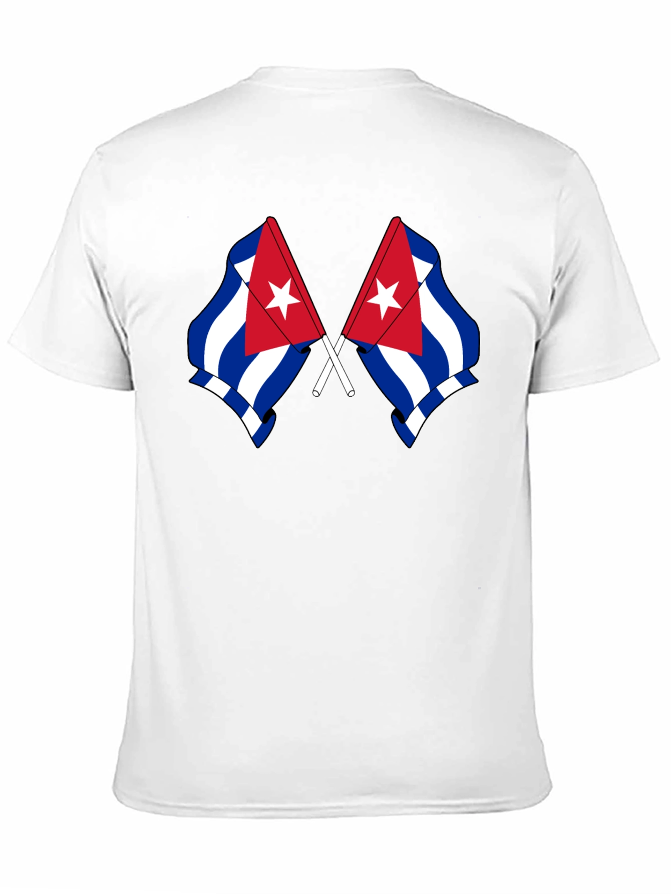 Cuban Flag Graphic Tee - Stylish & Patriotic
