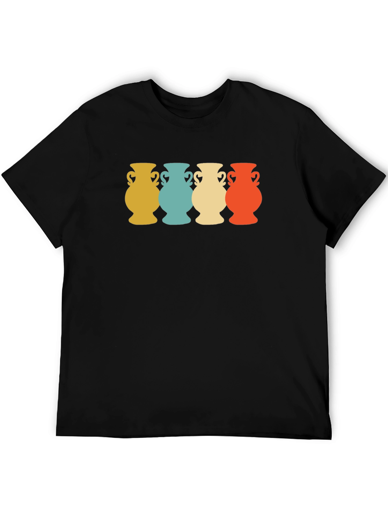 Retro Vase Graphic T-Shirt