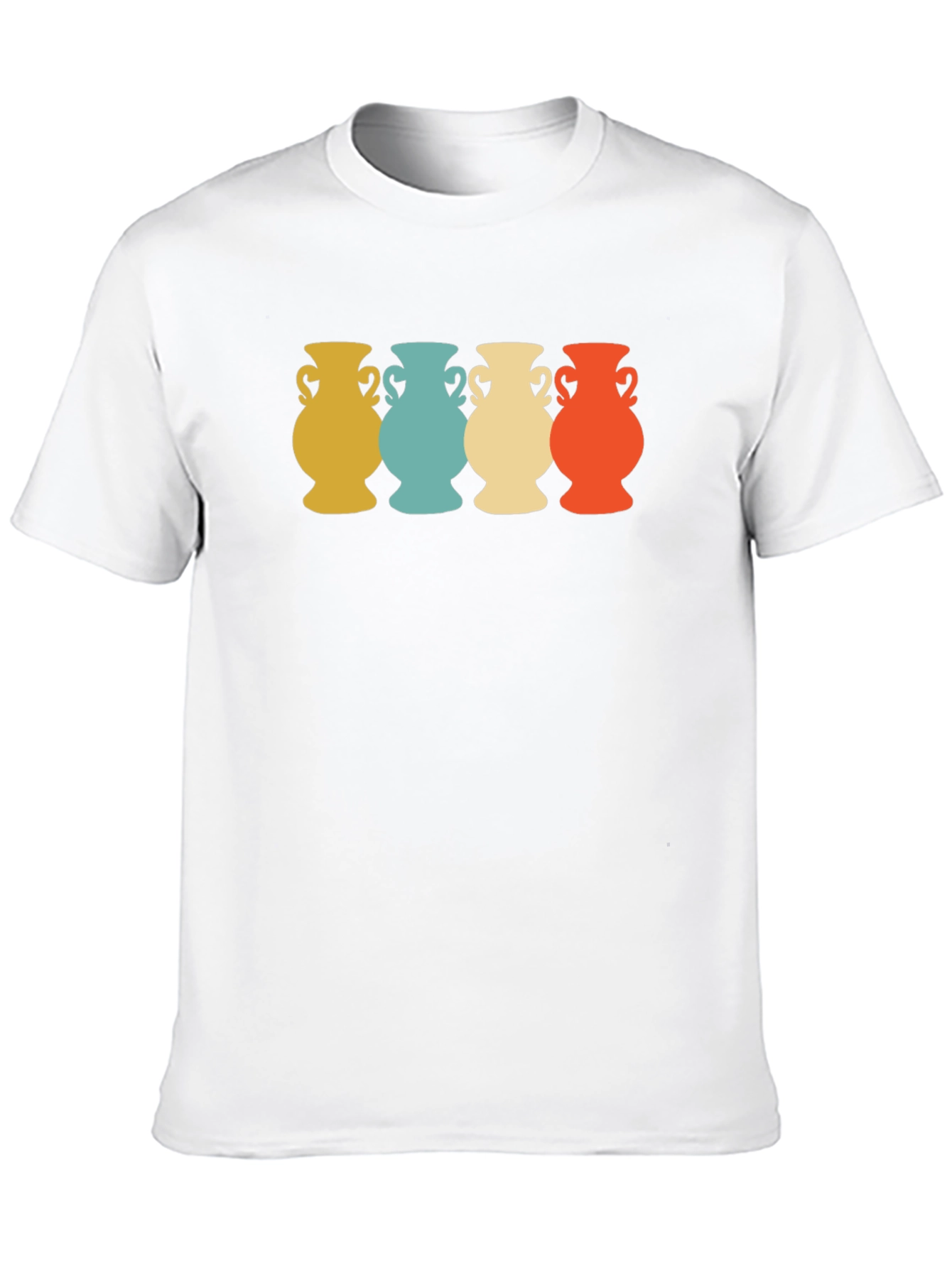 Retro Vase Graphic T-Shirt