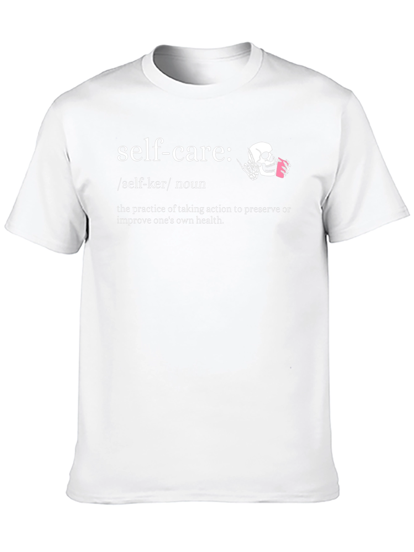 Self-Care Definition Graphic T-Shirt