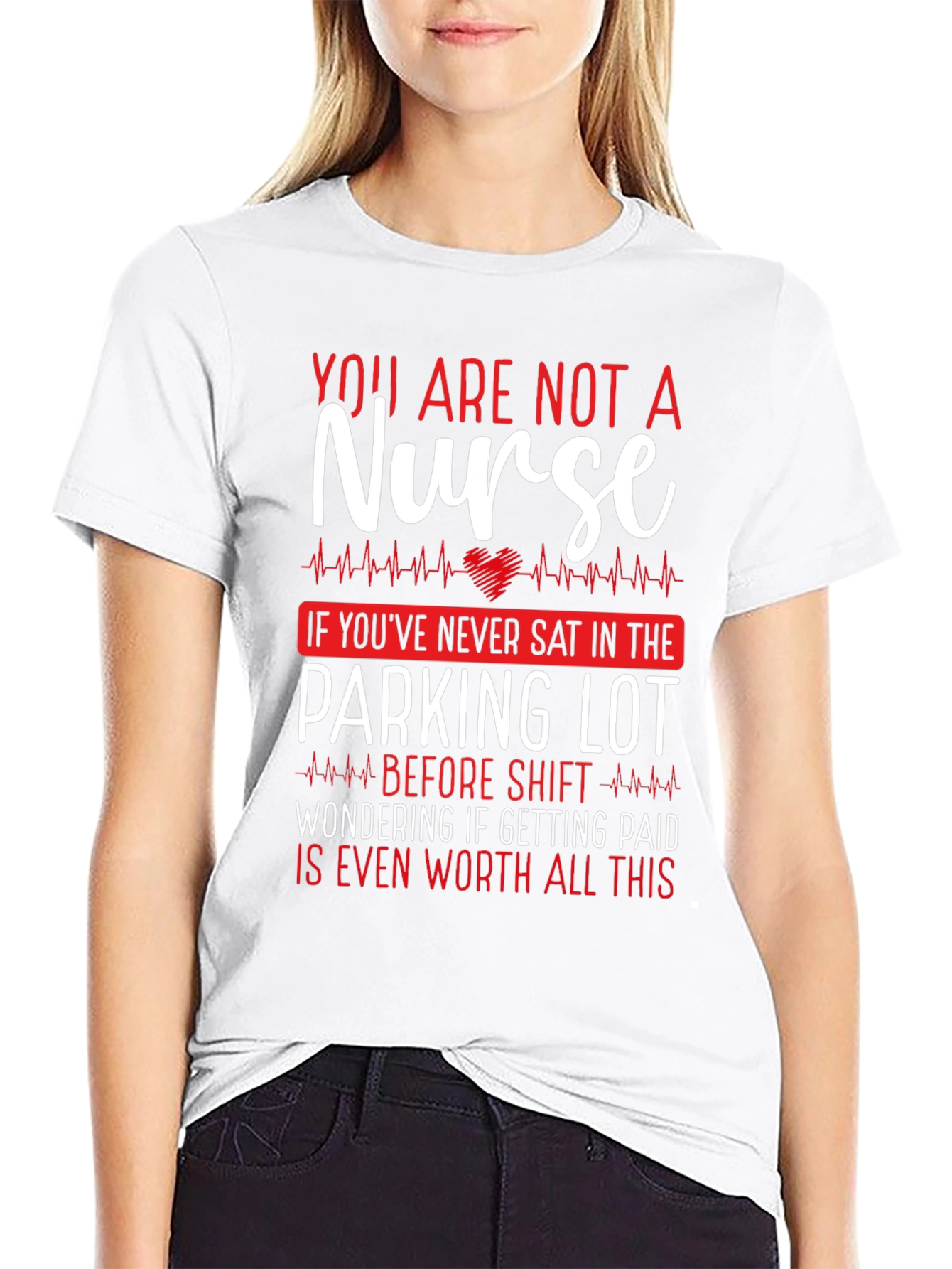 Nurse Parking Lot T-Shirt Funny Nursing Tee