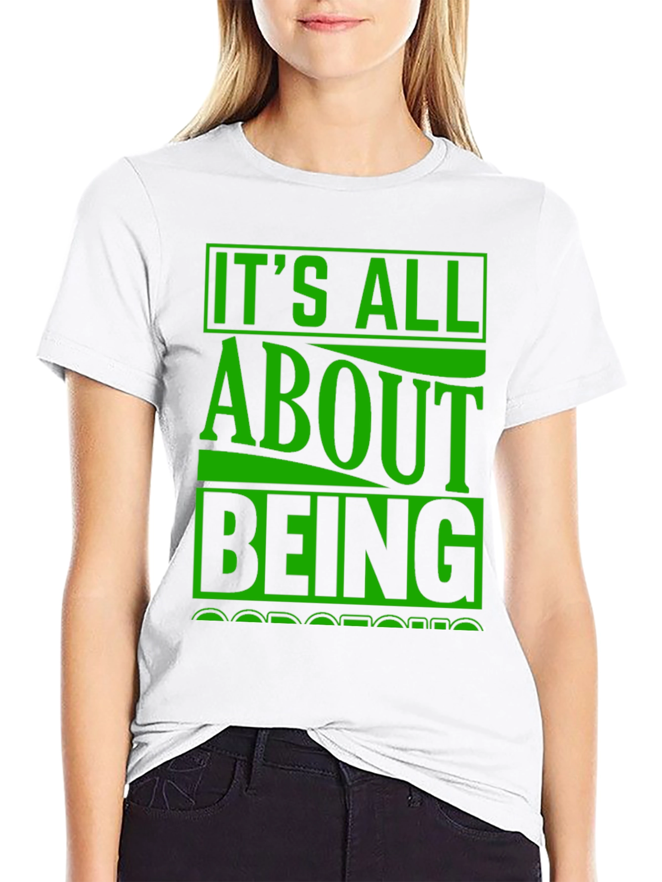 Its All About Being Awesome Black T-Shirt