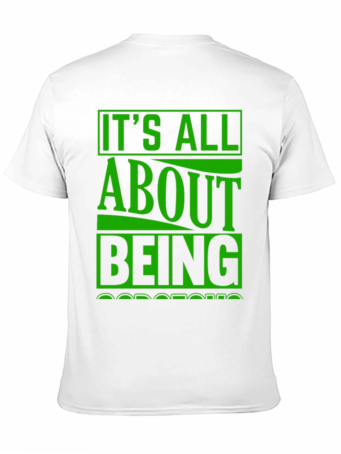 Its All About Being Awesome Black T-Shirt