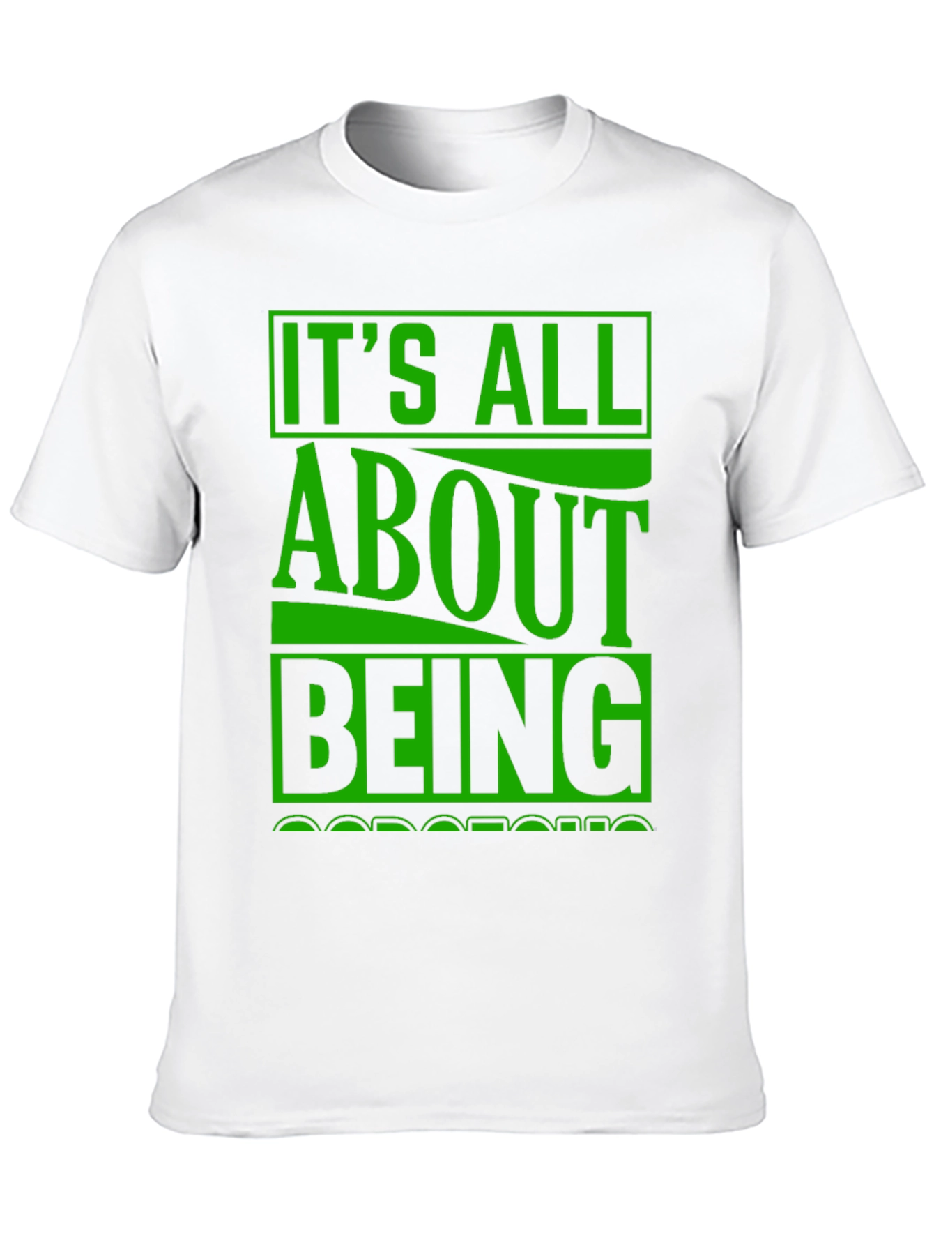 Its All About Being Awesome Black T-Shirt