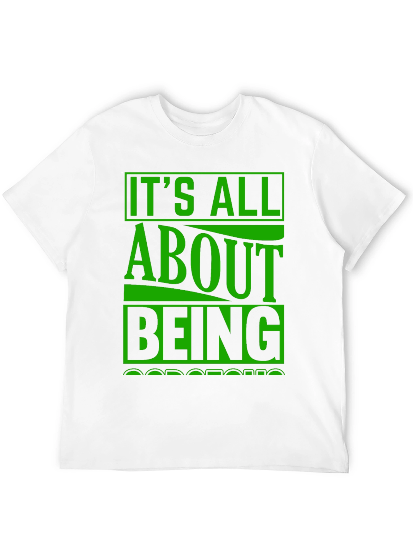 Its All About Being Awesome Black T-Shirt