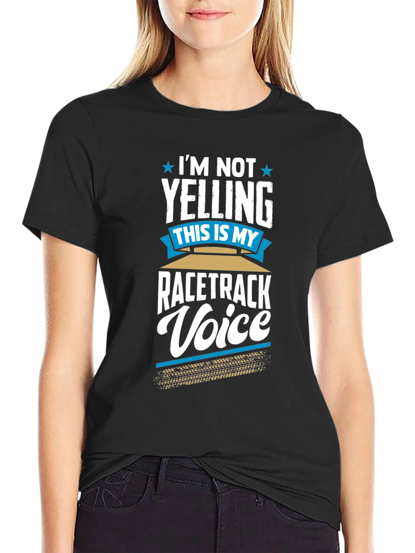 Racetrack Voice Graphic T-Shirt