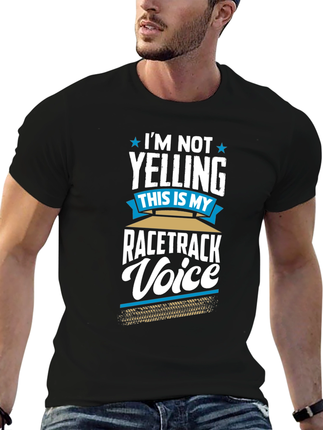 Racetrack Voice Graphic T-Shirt