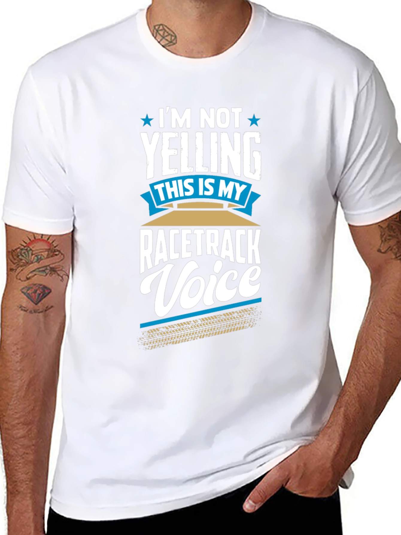 Racetrack Voice Graphic T-Shirt