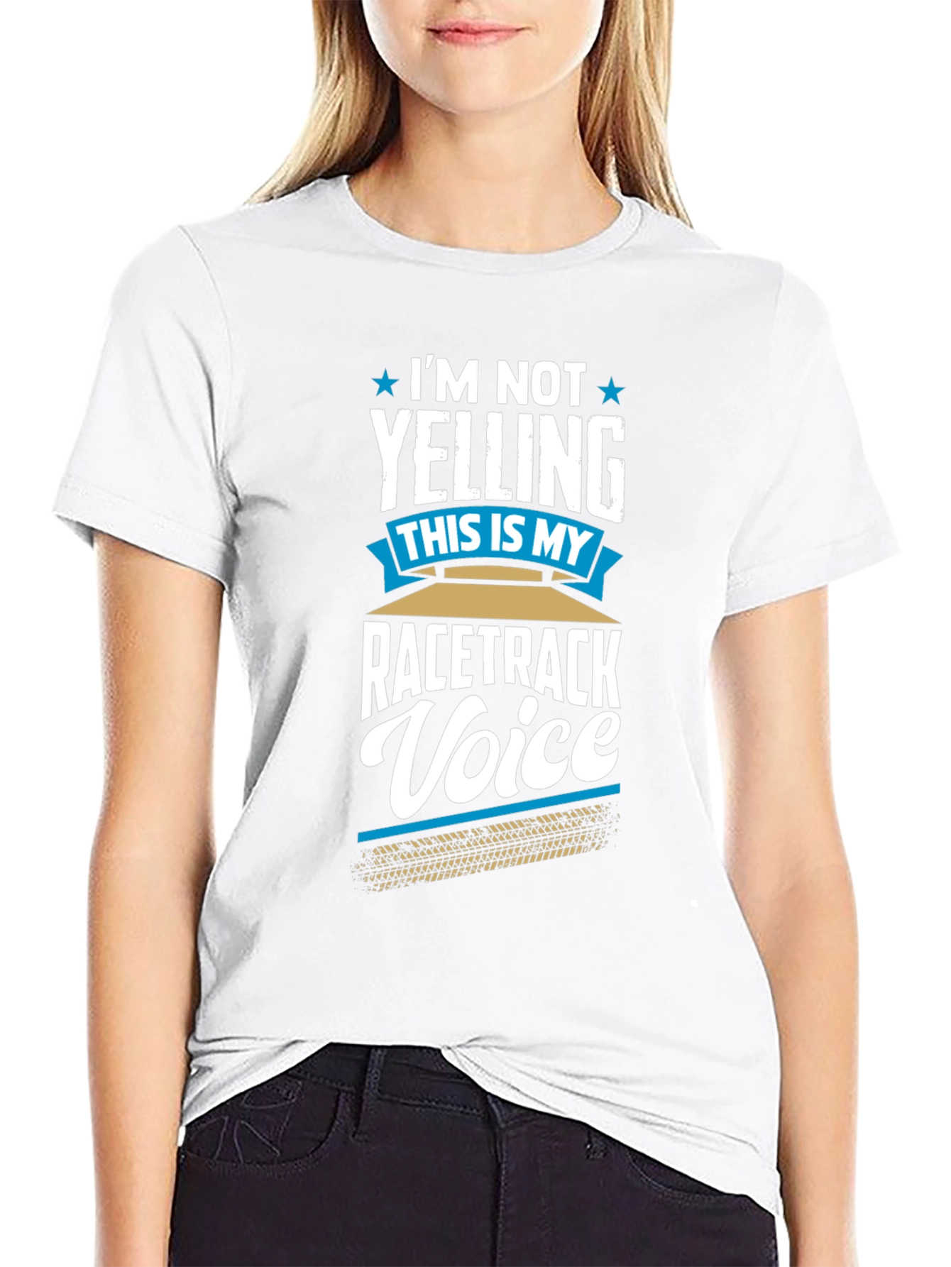 Racetrack Voice Graphic T-Shirt