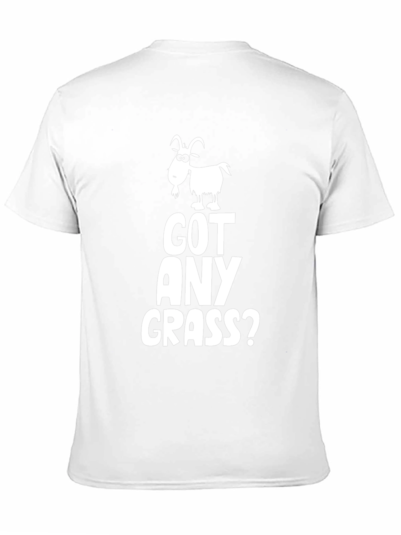 Got Any Grass? Goat Graphic Novelty T-Shirt