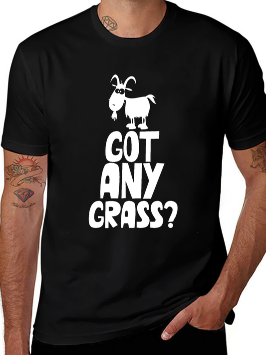 Got Any Grass? Goat Graphic Novelty T-Shirt