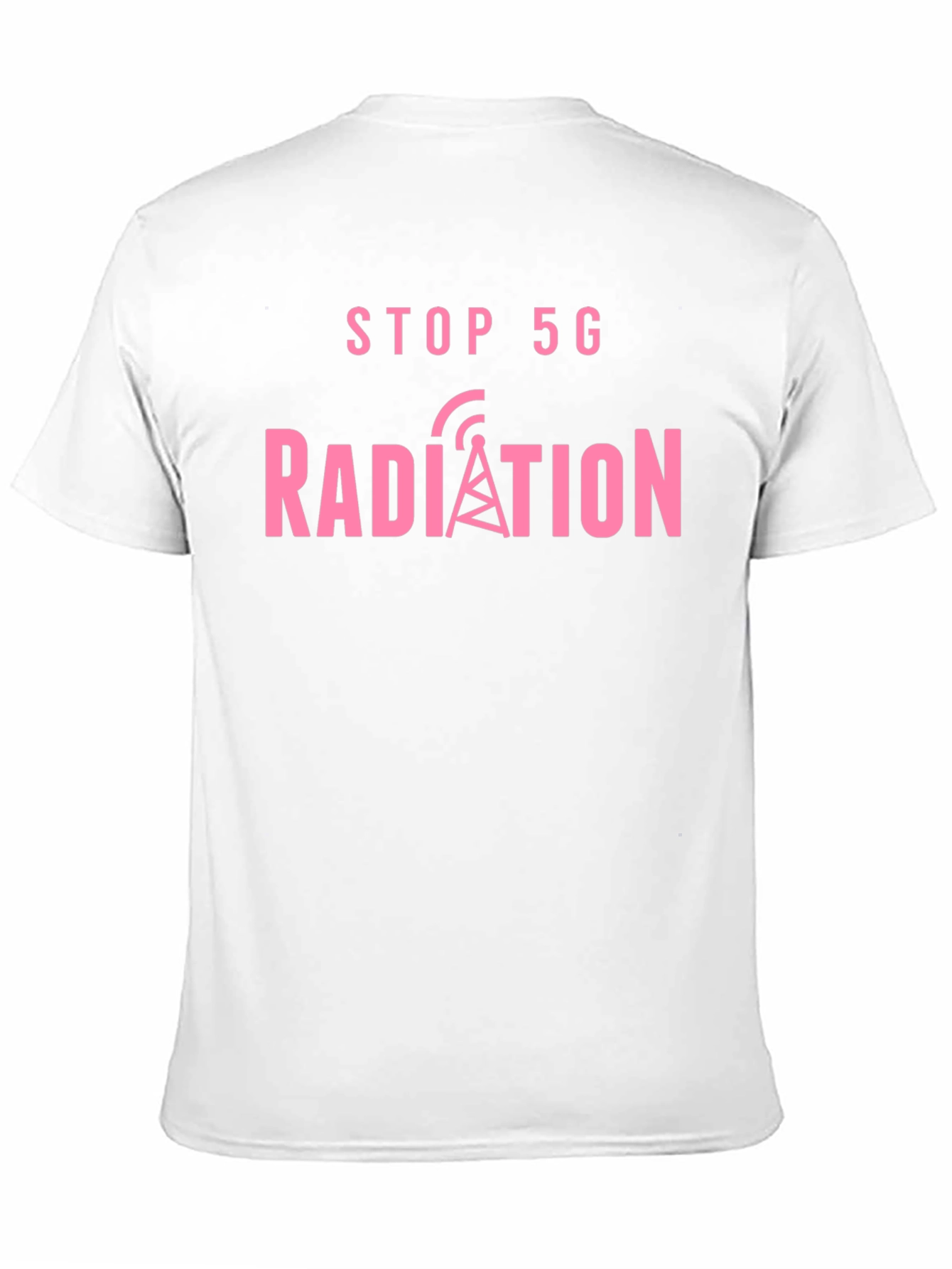 Stop 5G Radiation Black T-Shirt