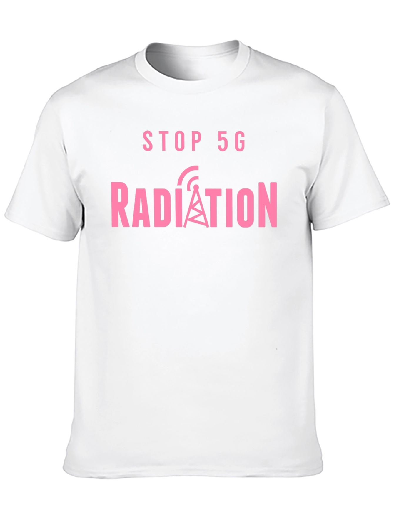 Stop 5G Radiation Black T-Shirt