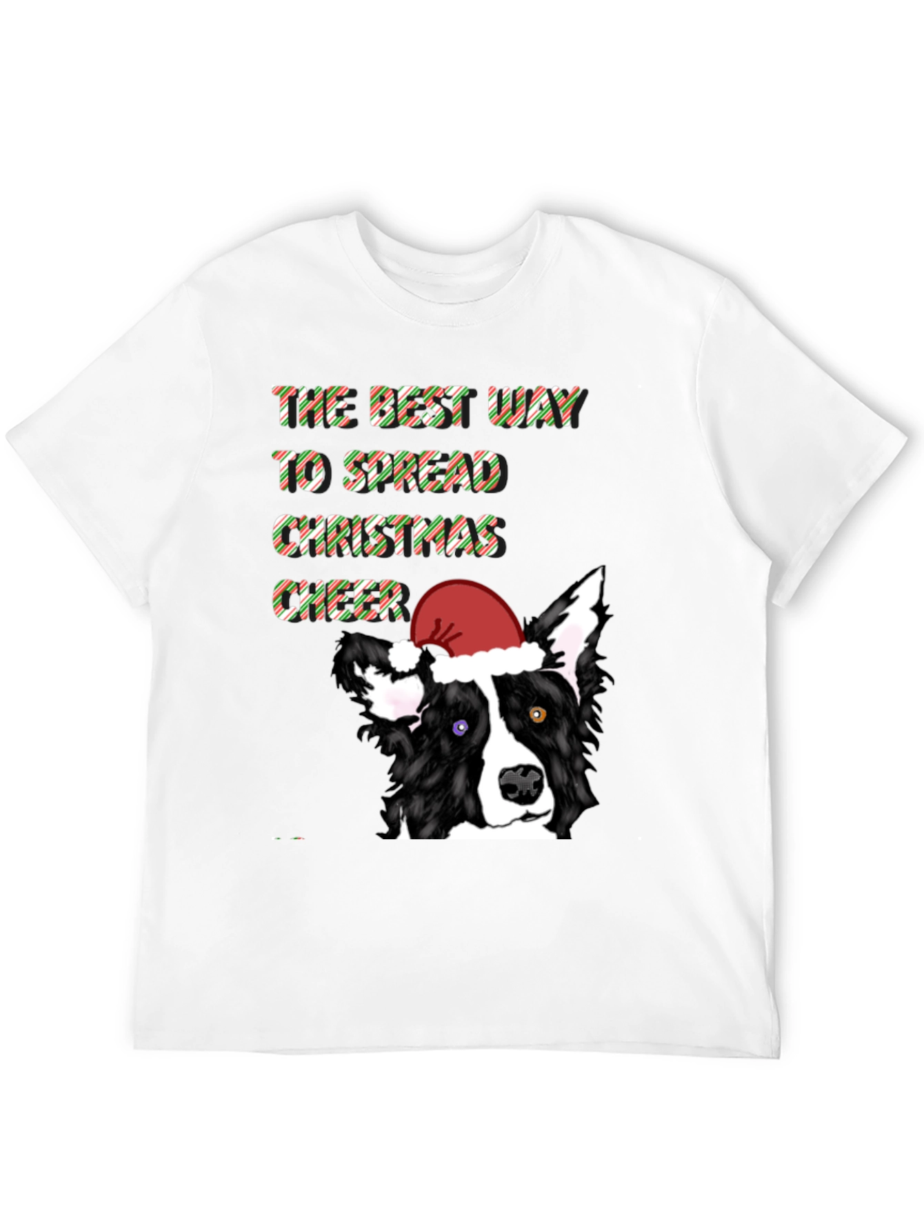 Spread Christmas Cheer Dog T-Shirt