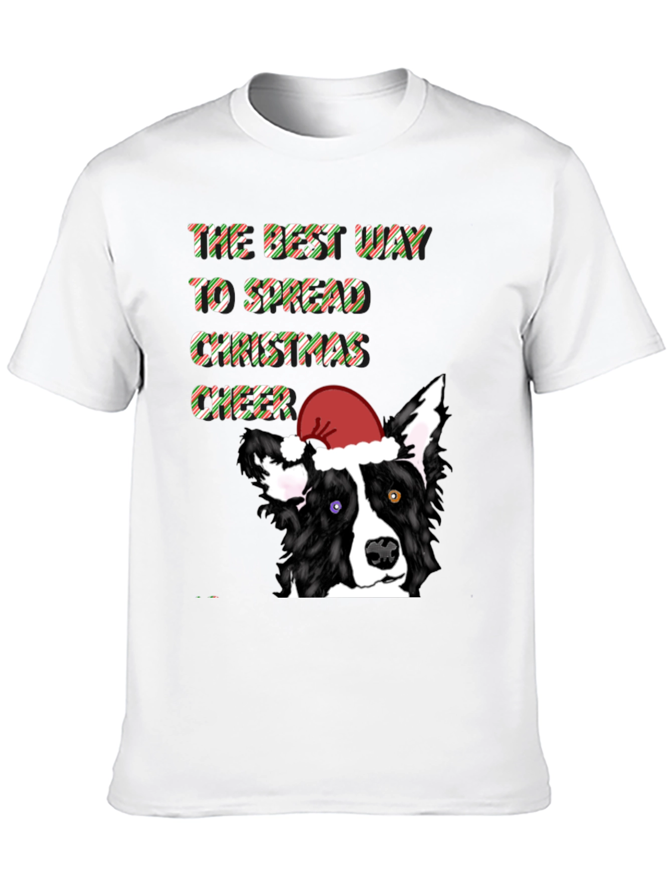 Spread Christmas Cheer Dog T-Shirt