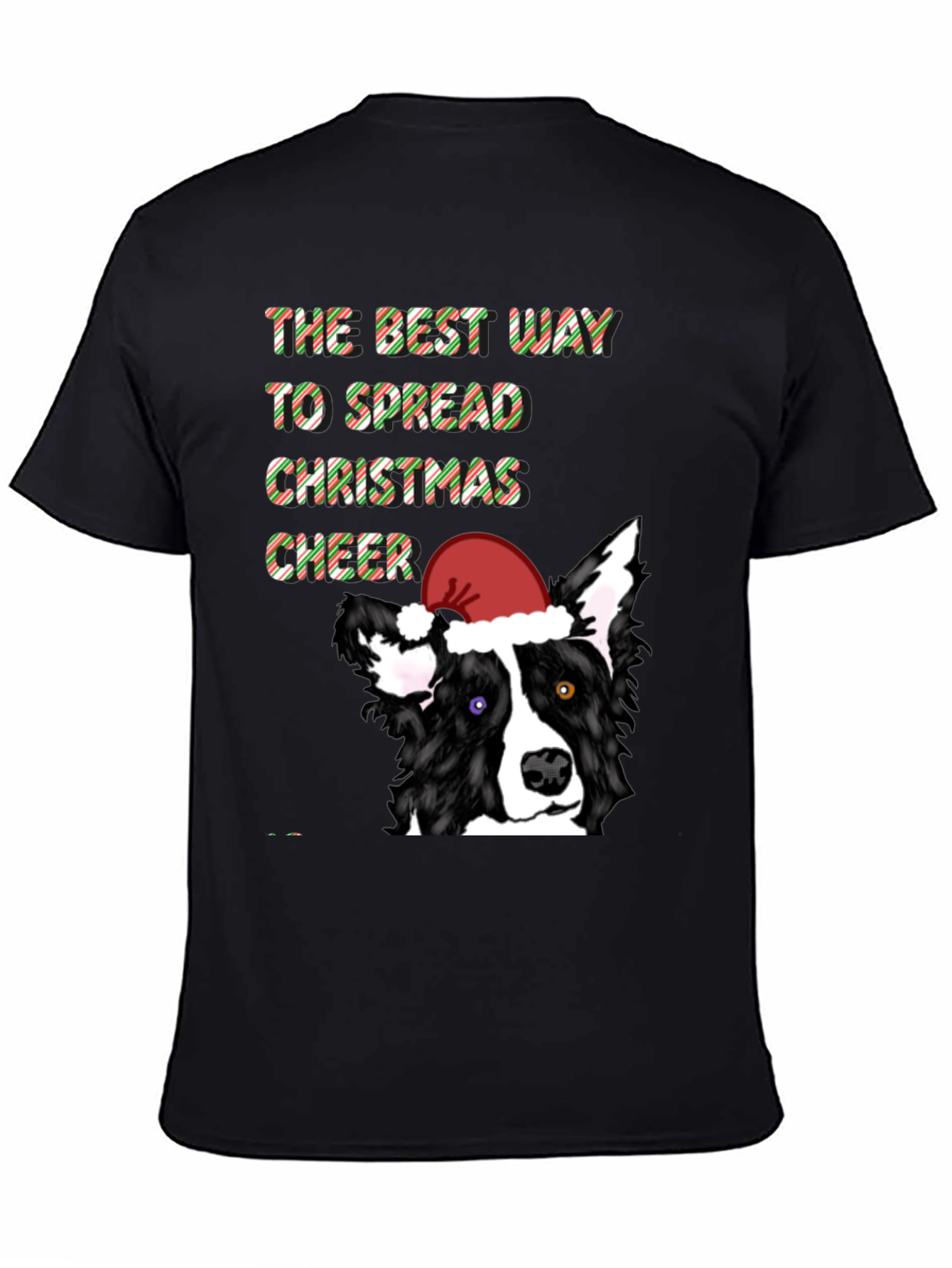 Spread Christmas Cheer Dog T-Shirt