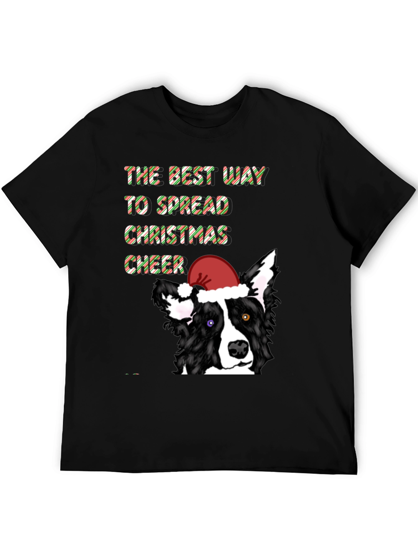 Spread Christmas Cheer Dog T-Shirt