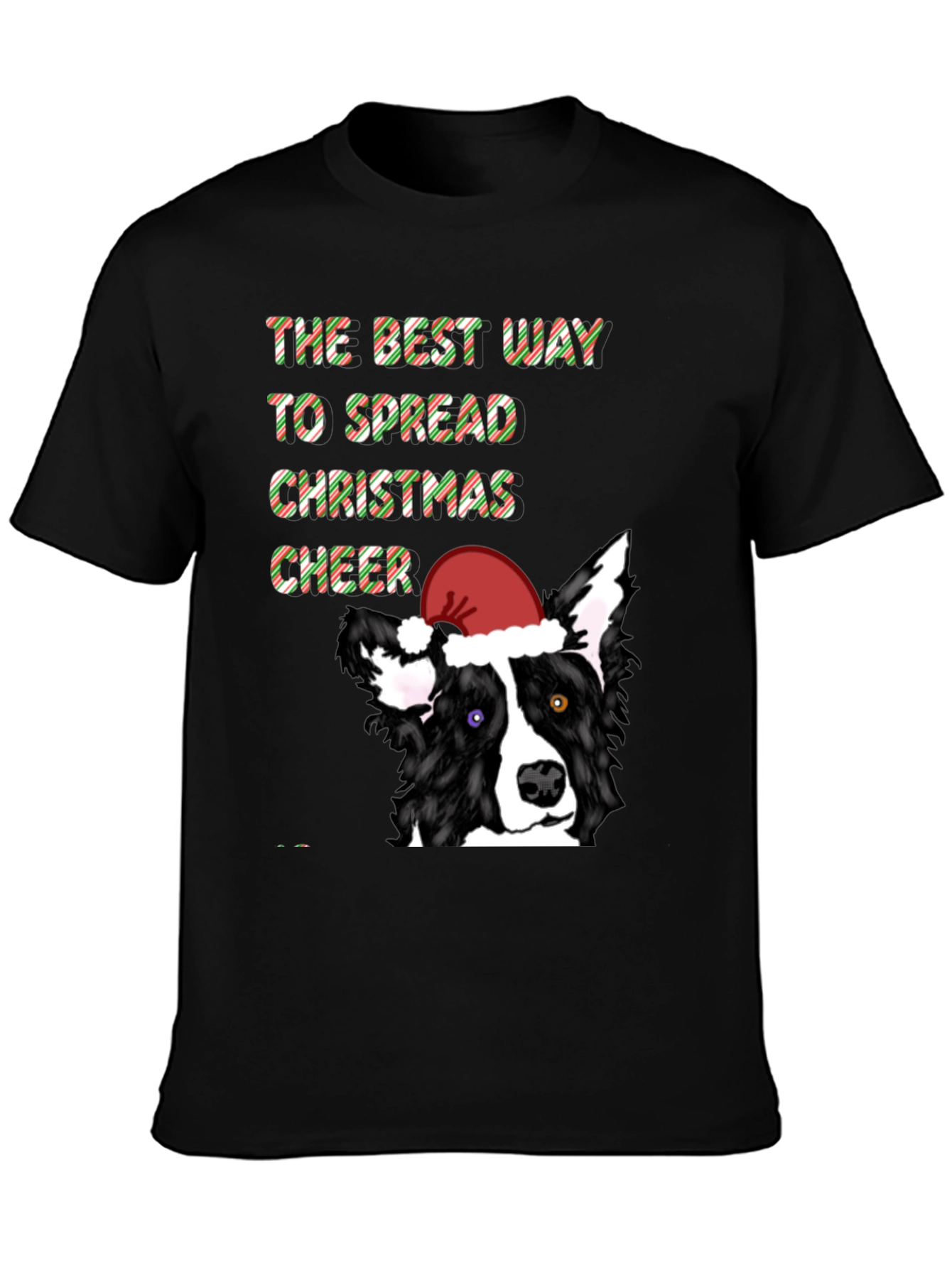 Spread Christmas Cheer Dog T-Shirt
