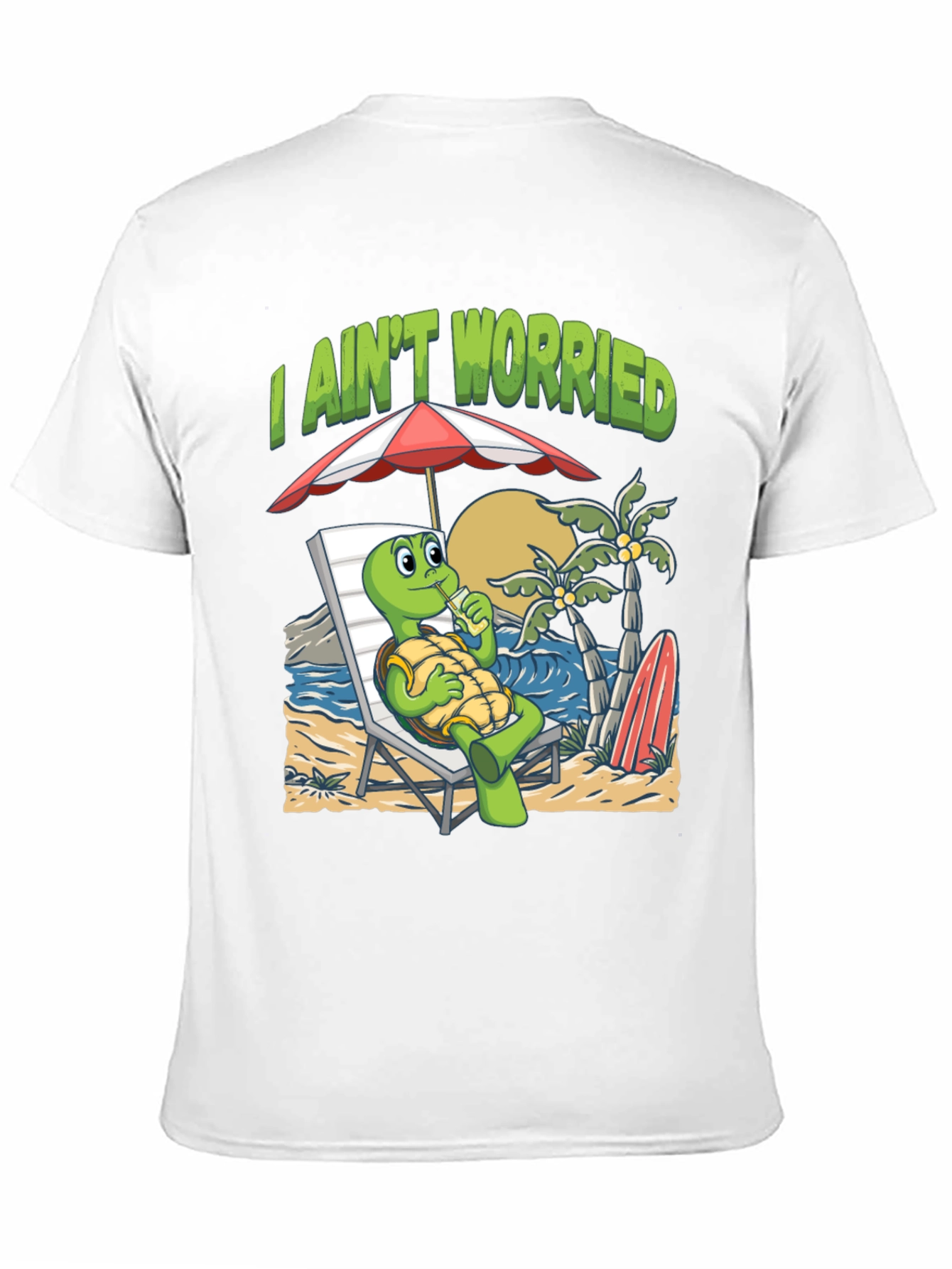 I Aint Worried Turtle T-Shirt