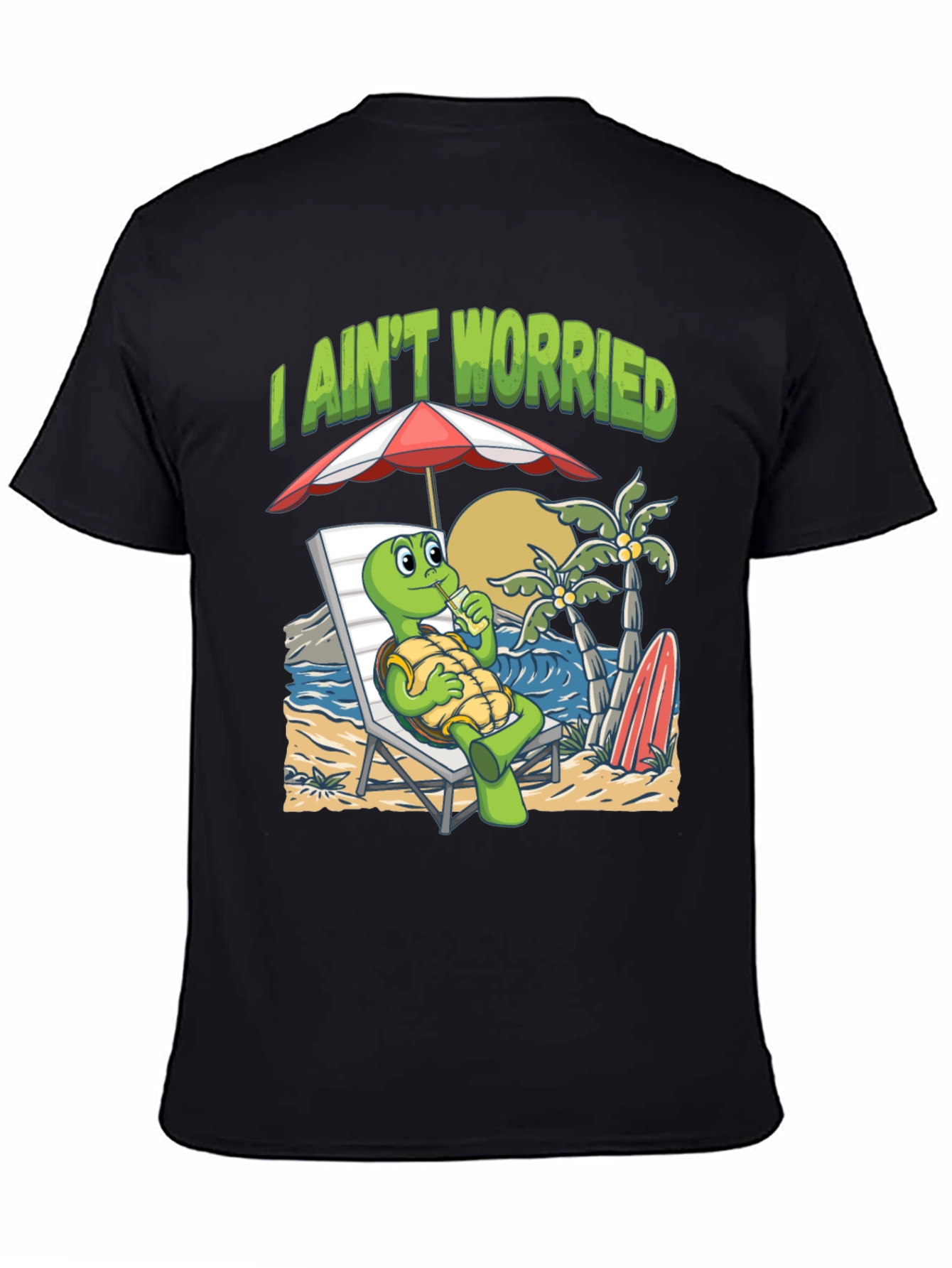I Aint Worried Turtle T-Shirt
