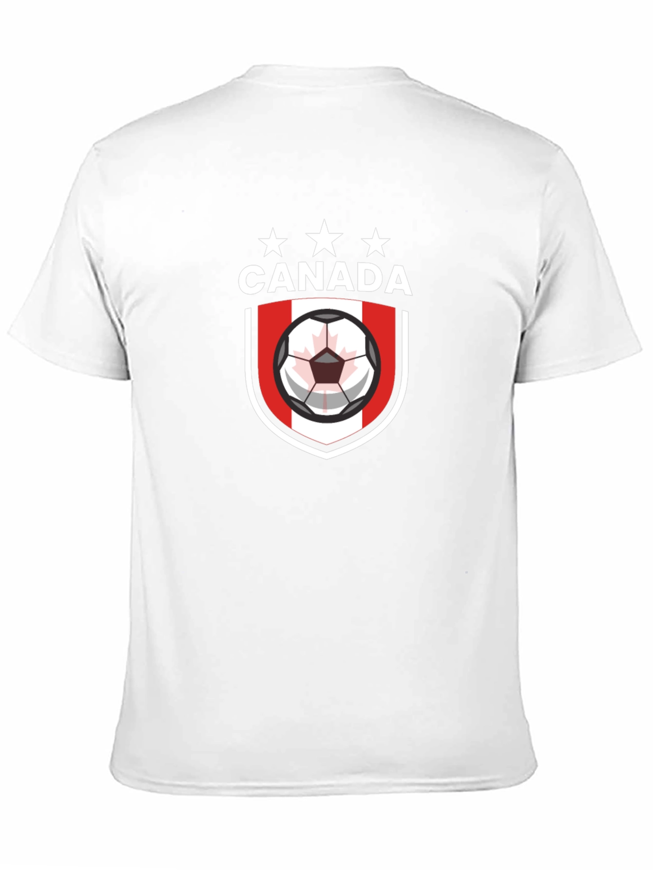 Canada Soccer Crest Black T-Shirt