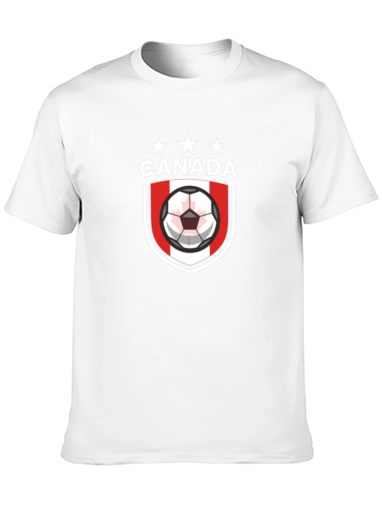 Canada Soccer Crest Black T-Shirt