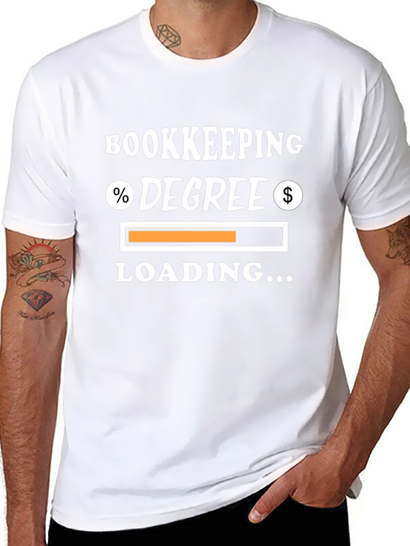 Bookkeeping Degree Loading T-Shirt