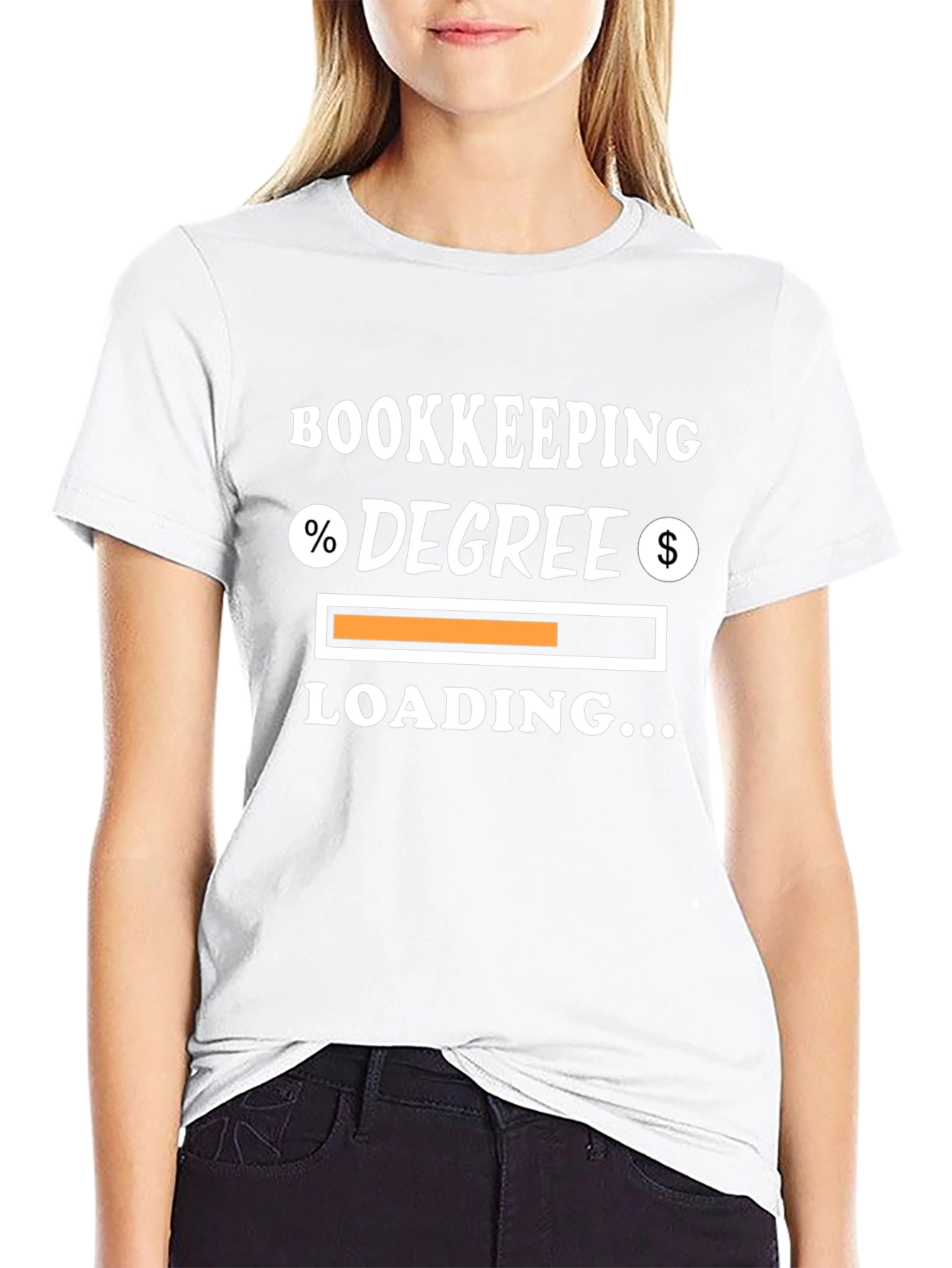 Bookkeeping Degree Loading T-Shirt