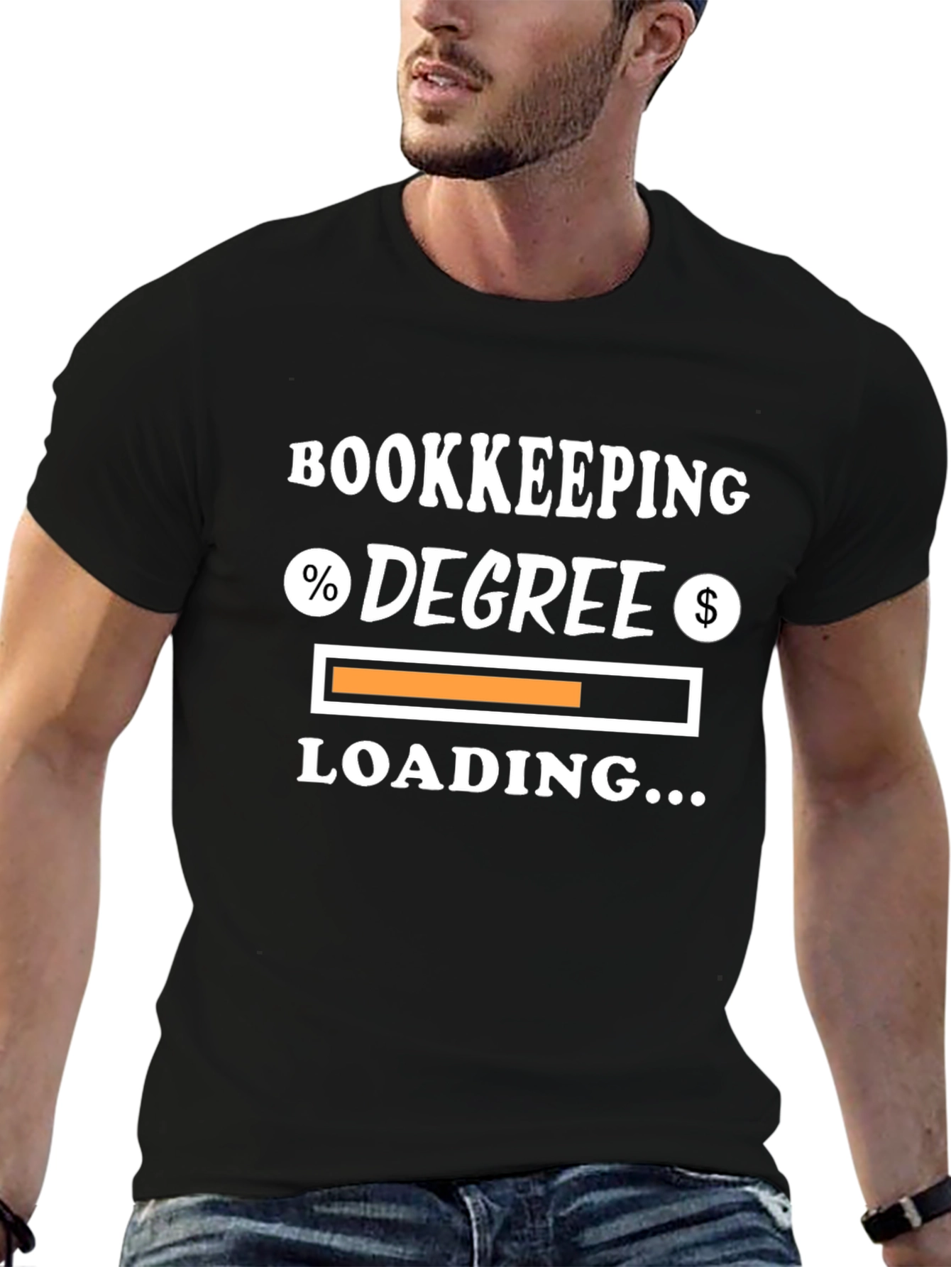 Bookkeeping Degree Loading T-Shirt