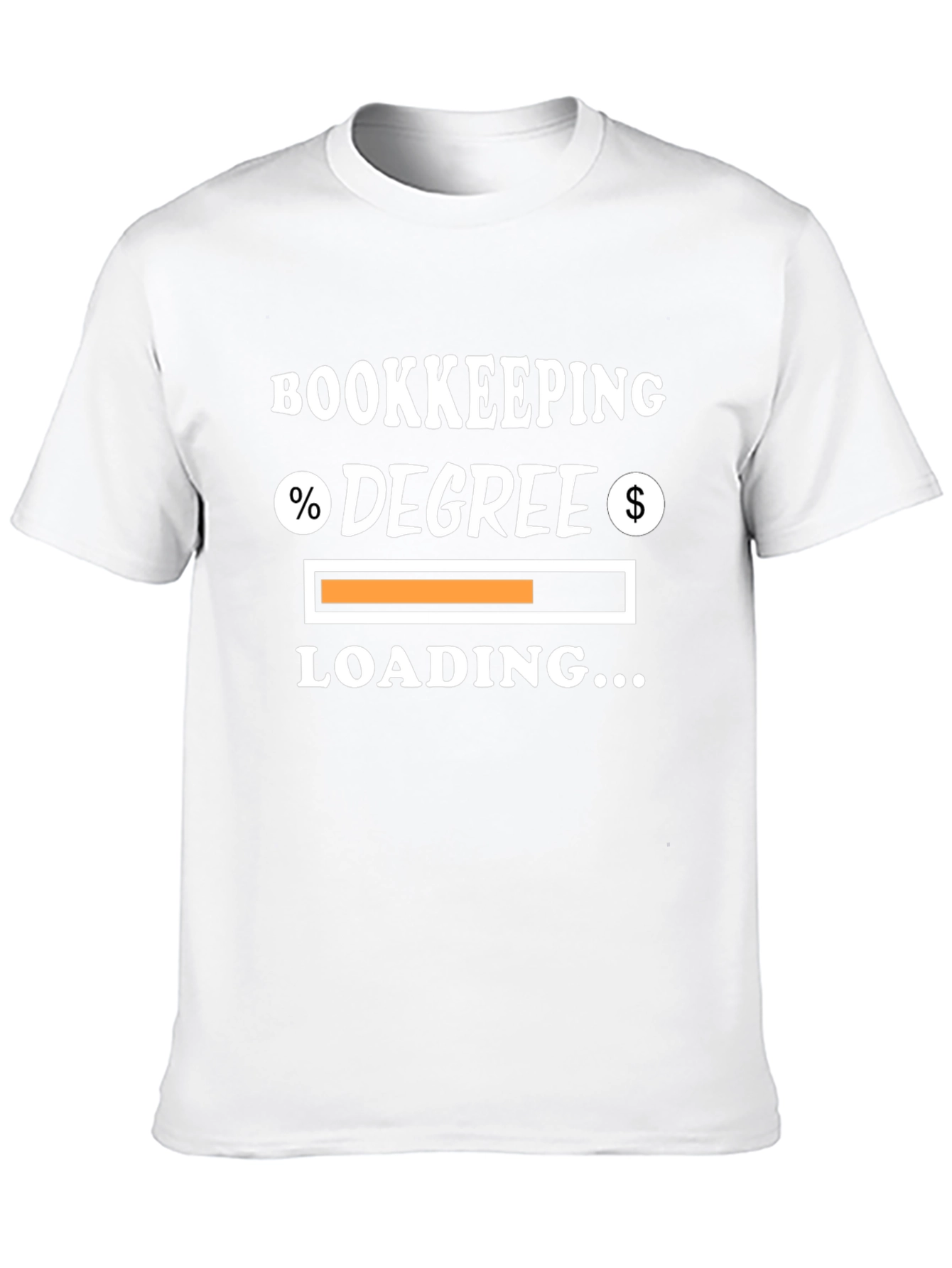 Bookkeeping Degree Loading T-Shirt