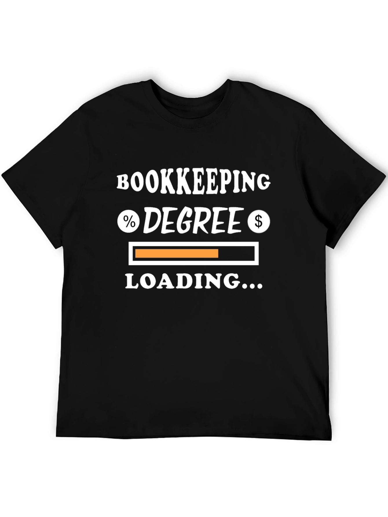 Bookkeeping Degree Loading T-Shirt