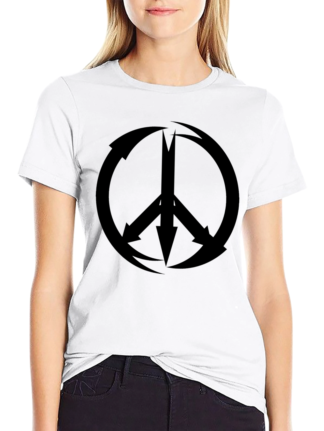 Peace Arrow T-Shirt - Anti-War Protest Tee