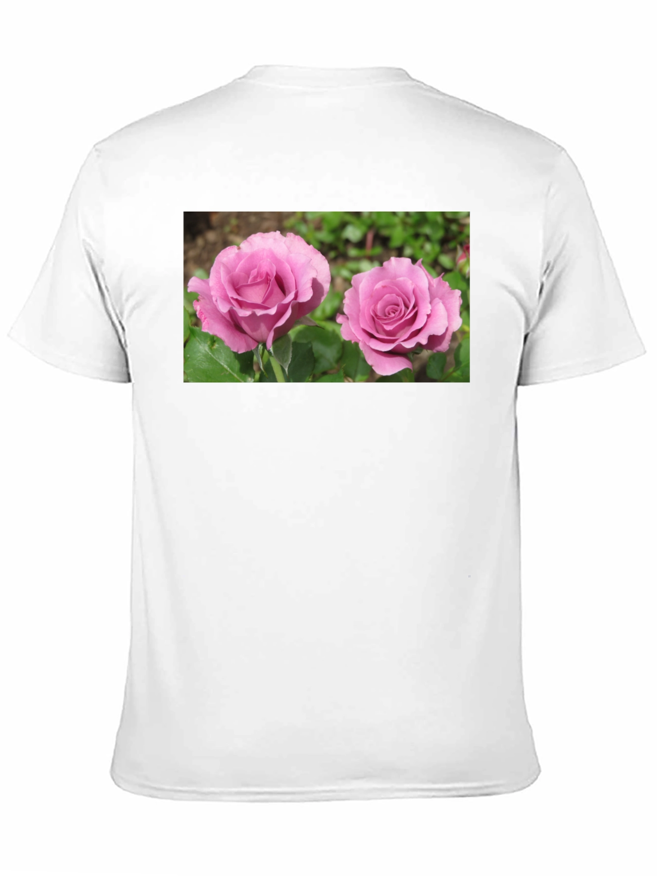Floral Roses Graphic T-Shirt - Casual Style