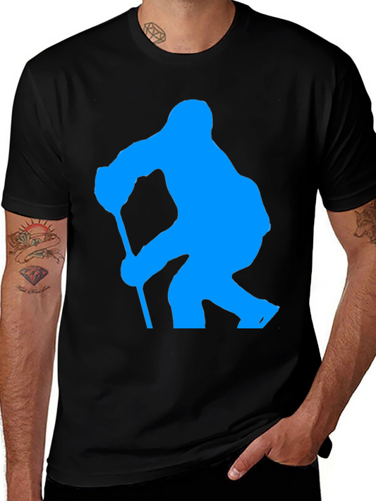 Hockey Player Graphic Tee