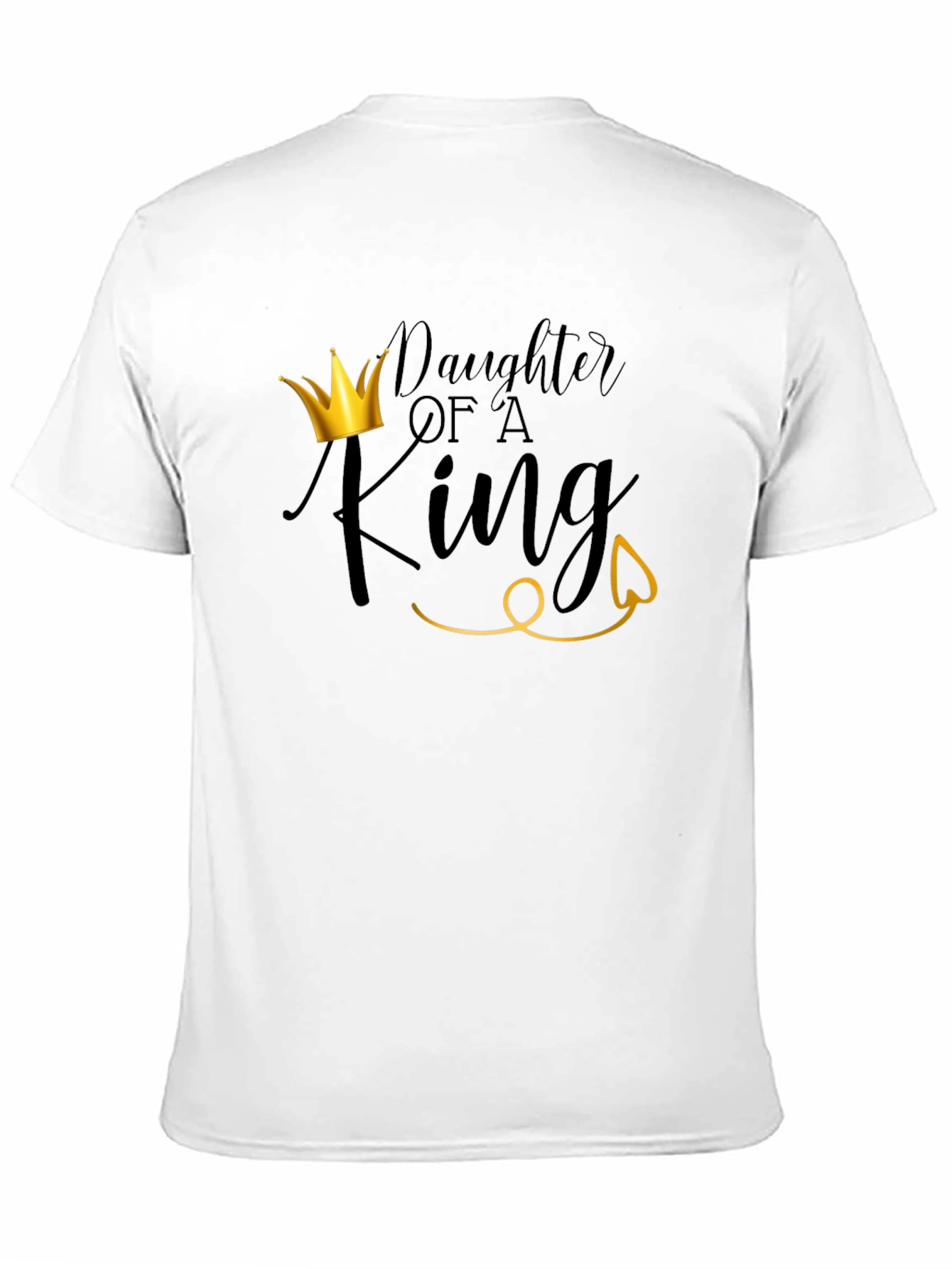 Daughter of a King Black T-Shirt