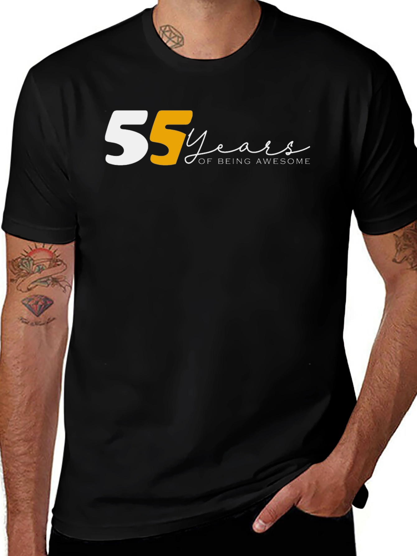 55 Years of Being Awesome T-Shirt