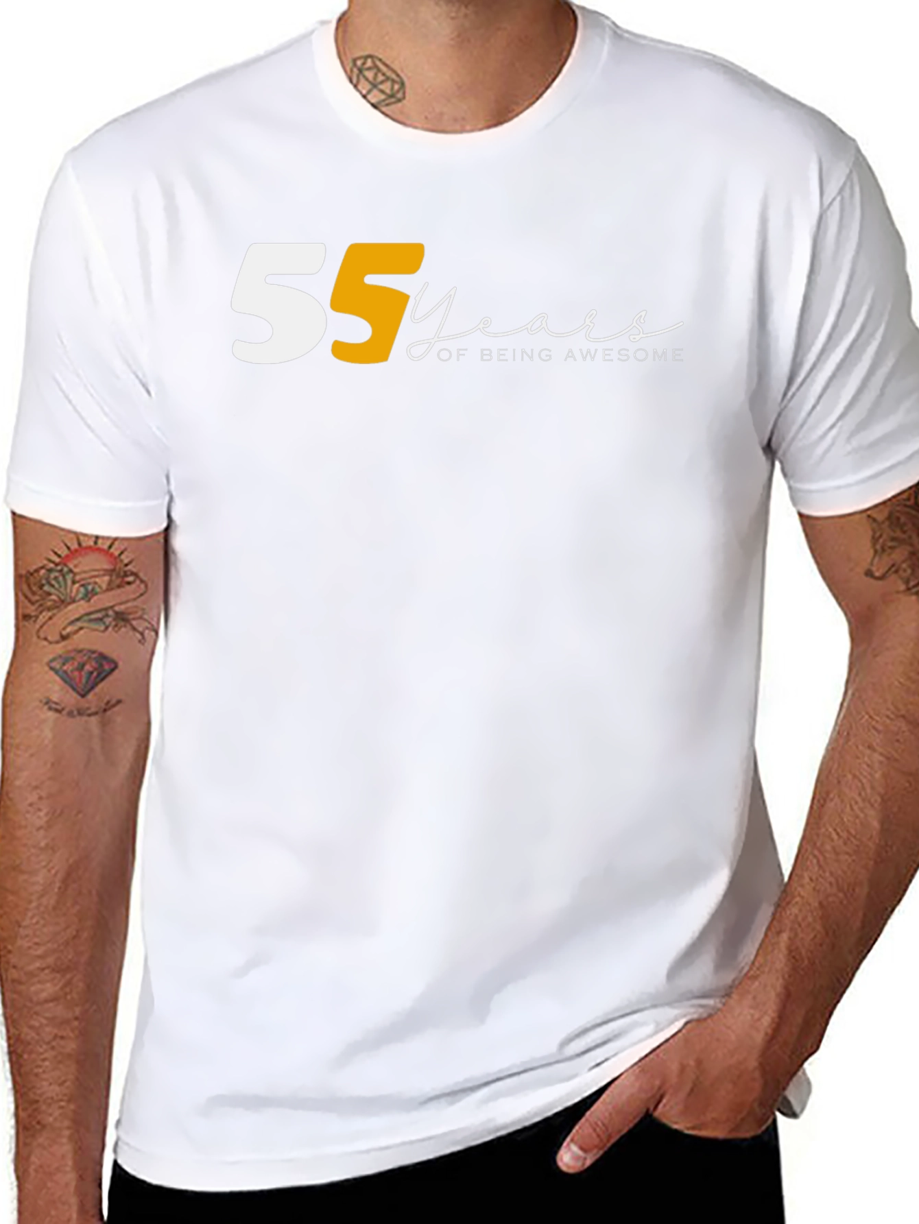 55 Years of Being Awesome T-Shirt