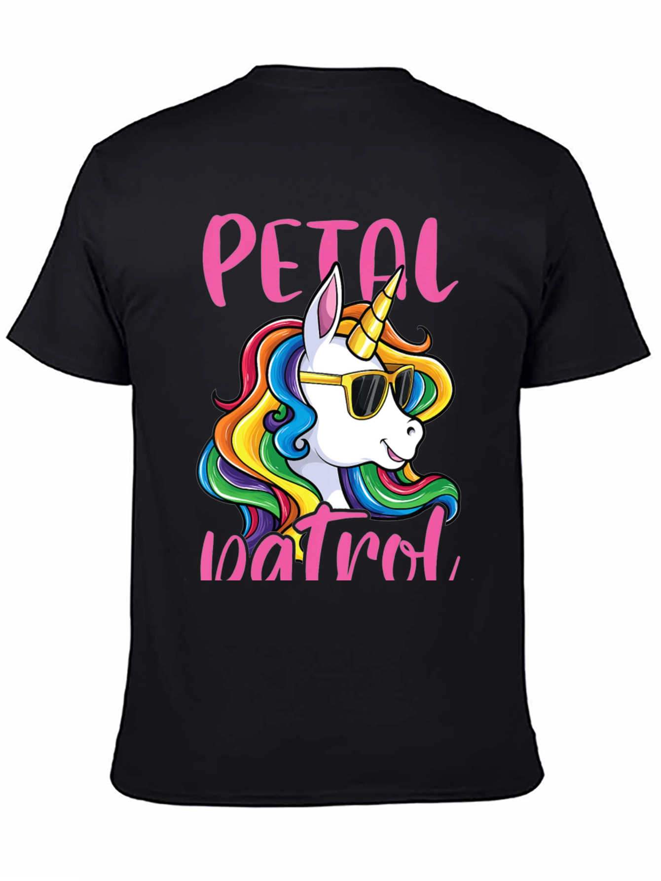 Petal Patrol Unicorn Graphic Tee