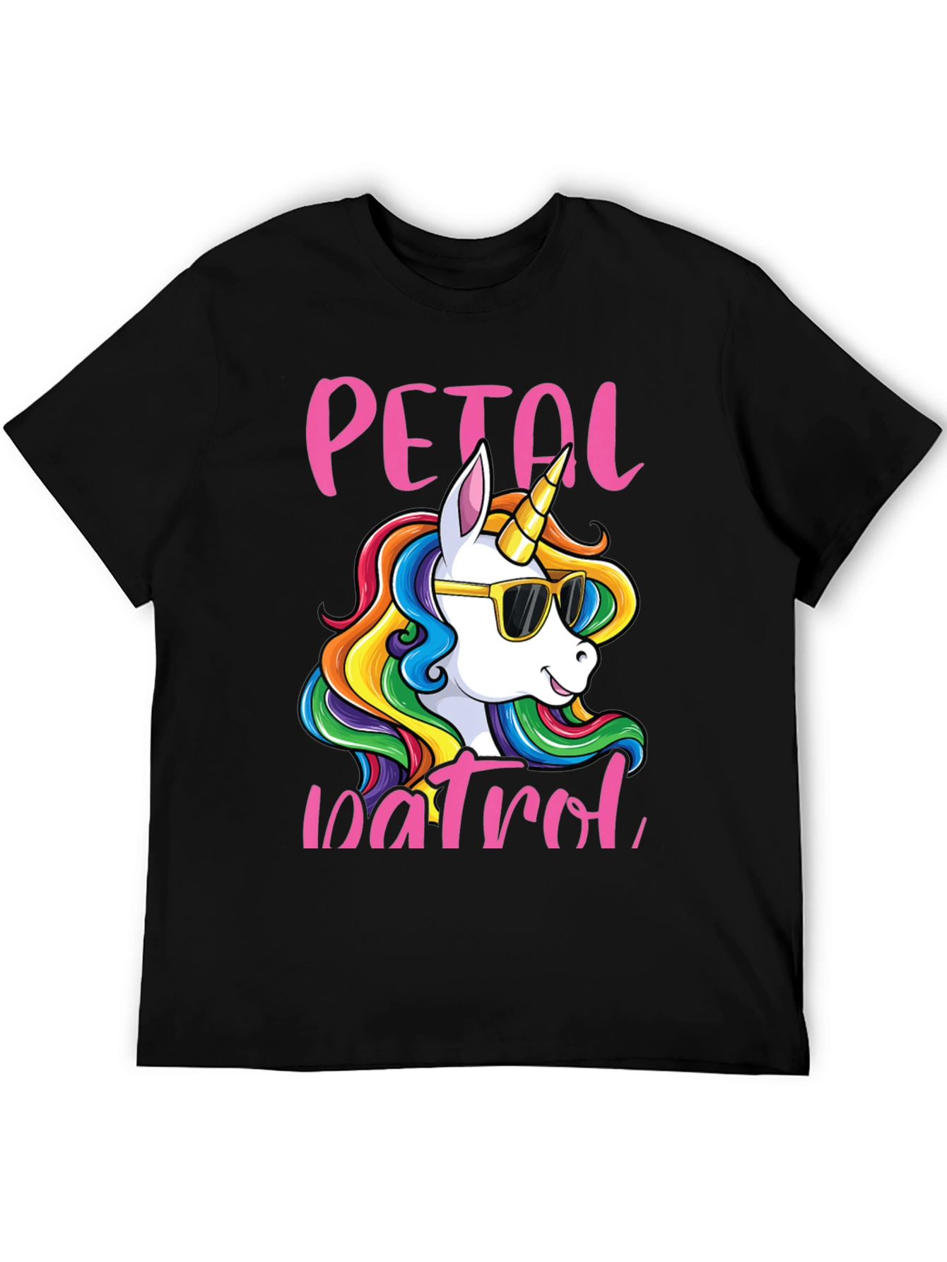 Petal Patrol Unicorn Graphic Tee
