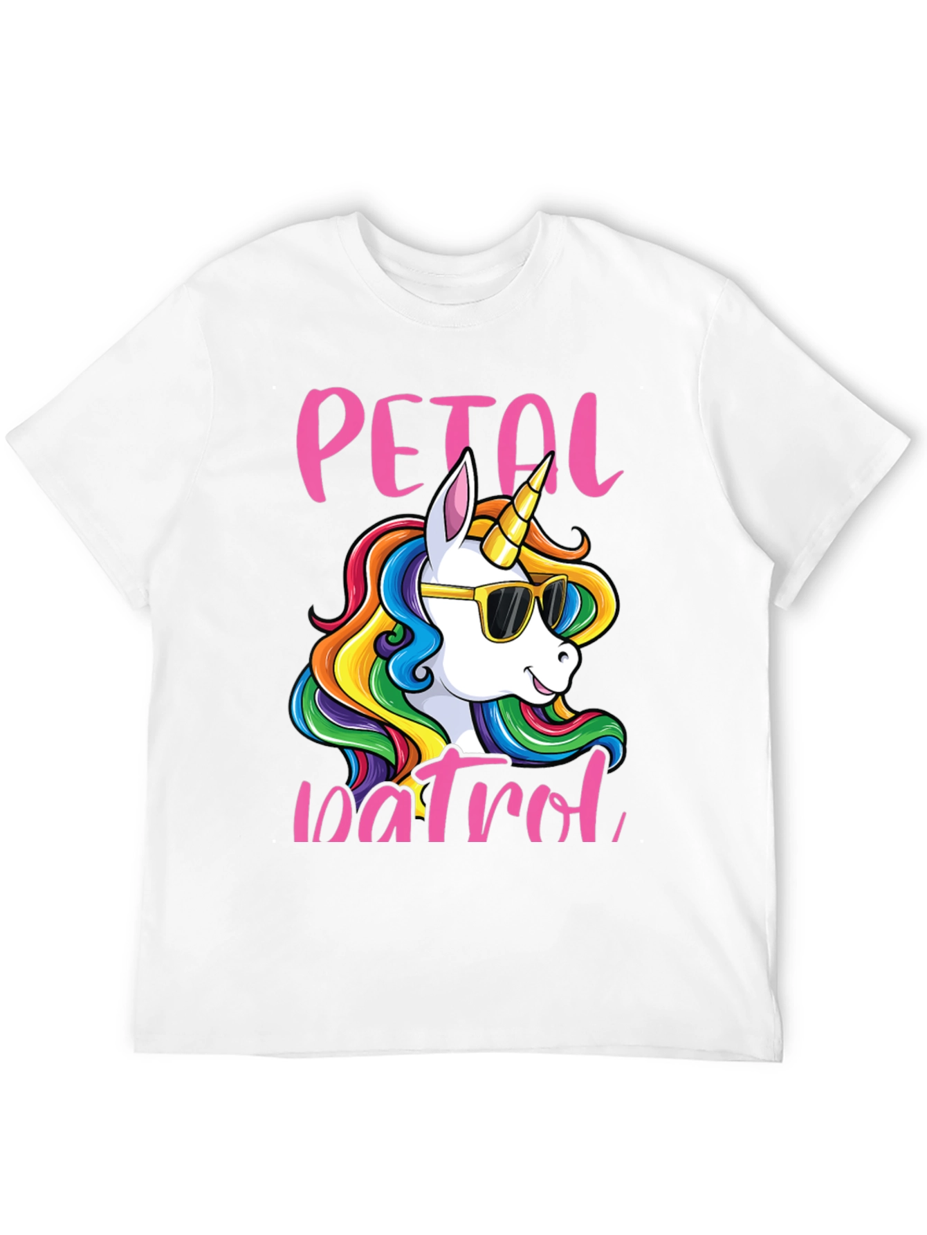 Petal Patrol Unicorn Graphic Tee