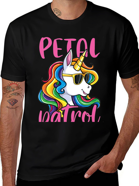 Petal Patrol Unicorn Graphic Tee