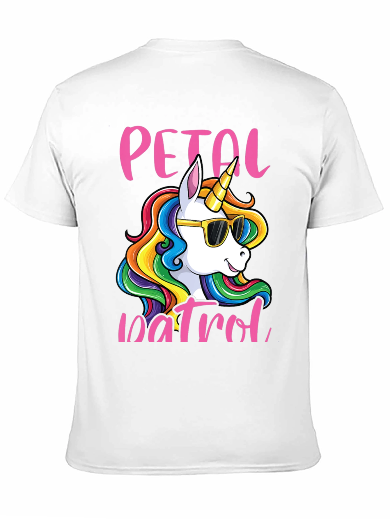 Petal Patrol Unicorn Graphic Tee
