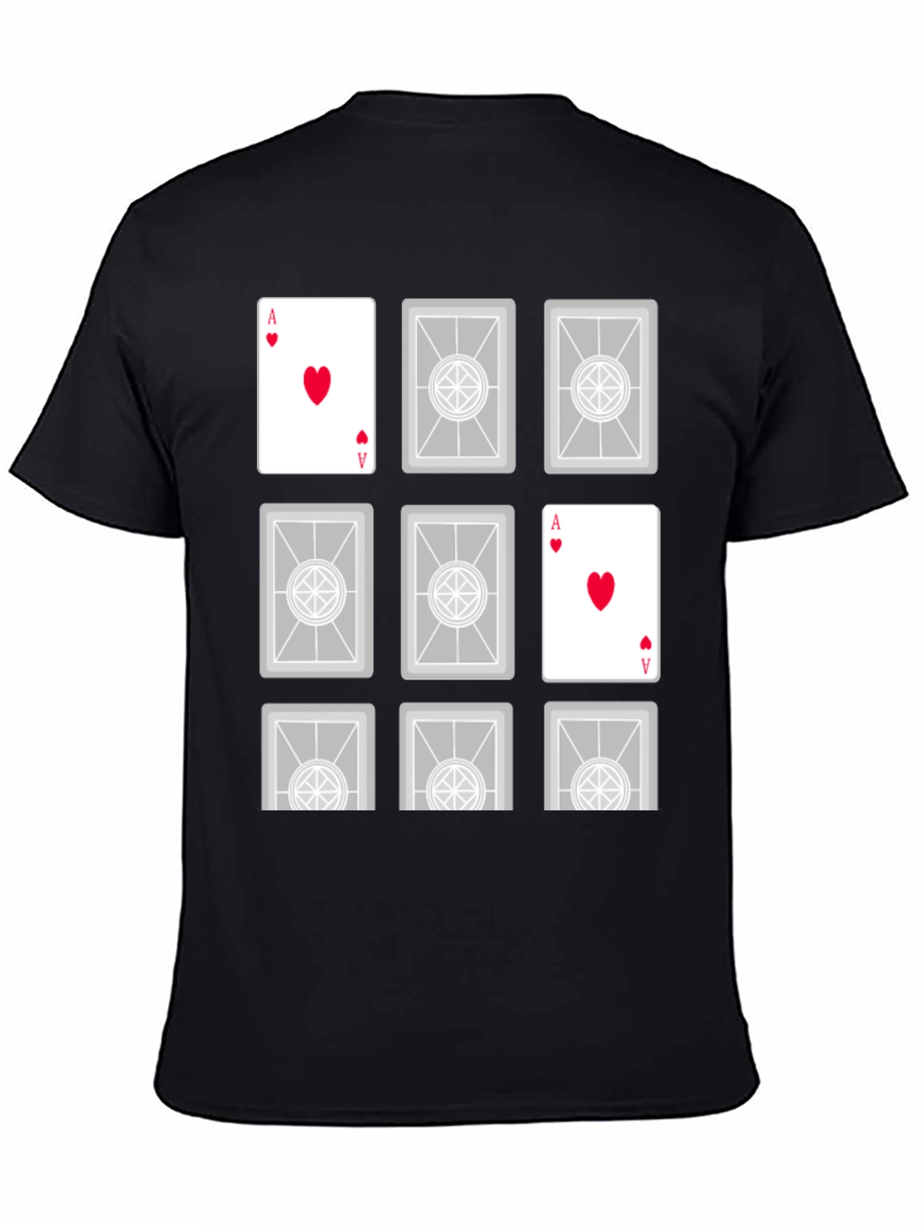 Ace of Hearts Graphic T-Shirt - Playing Card Tee