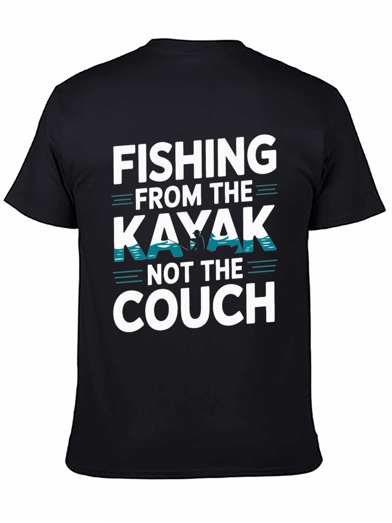 Fishing Kayak T-Shirt - Fisherman Gift Tee