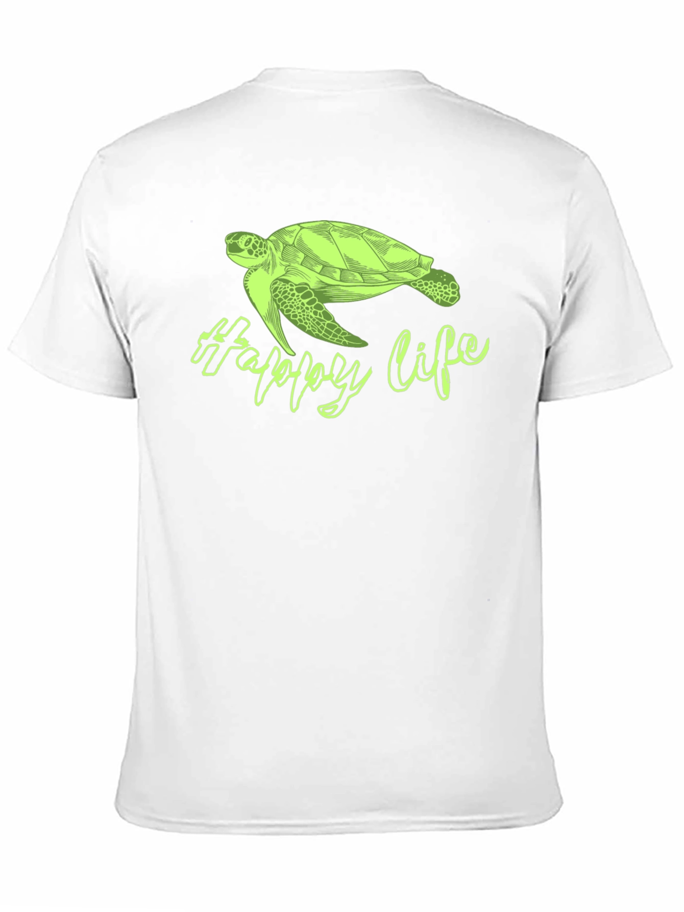 Happy Life Turtle T-Shirt - Relaxed Fit