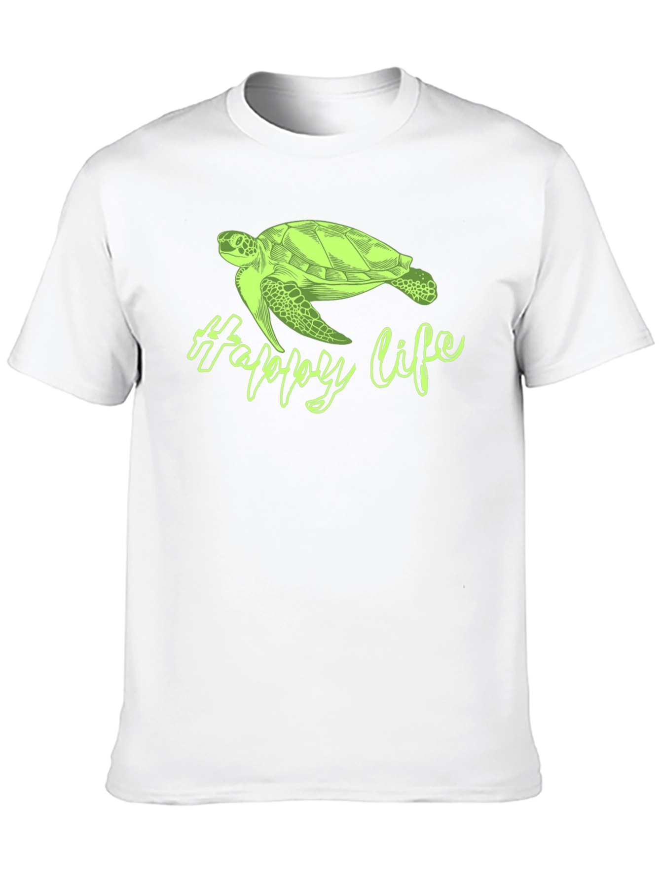 Happy Life Turtle T-Shirt - Relaxed Fit