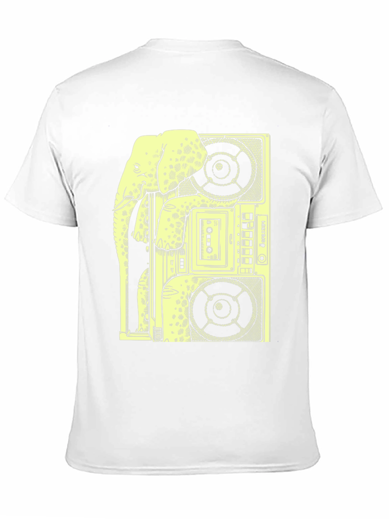 Elephant Boombox Graphic Tee - Cool & Quirky!
