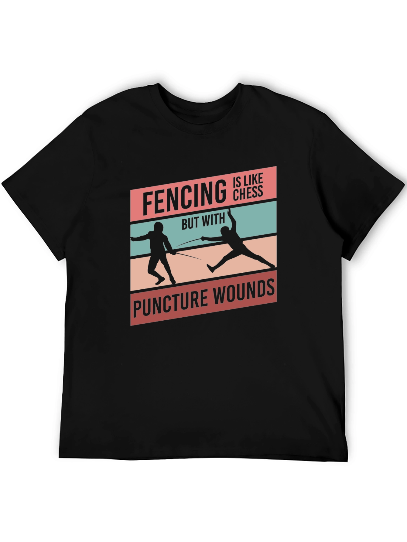Fencing Chess Puncture Wounds T-Shirt
